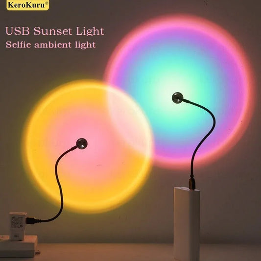 Kerokuru USB Sunset Light Lamp